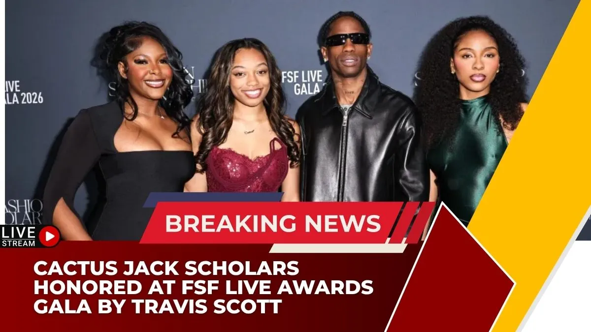 Cactus Jack Scholars Honored at FSF Live Awards Gala by Travis Scott