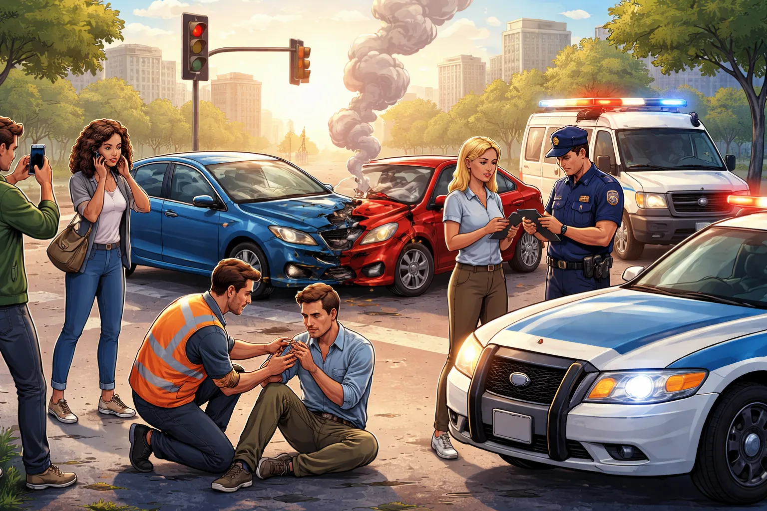 6 Important Steps to Take After Being Involved in a Car Accident