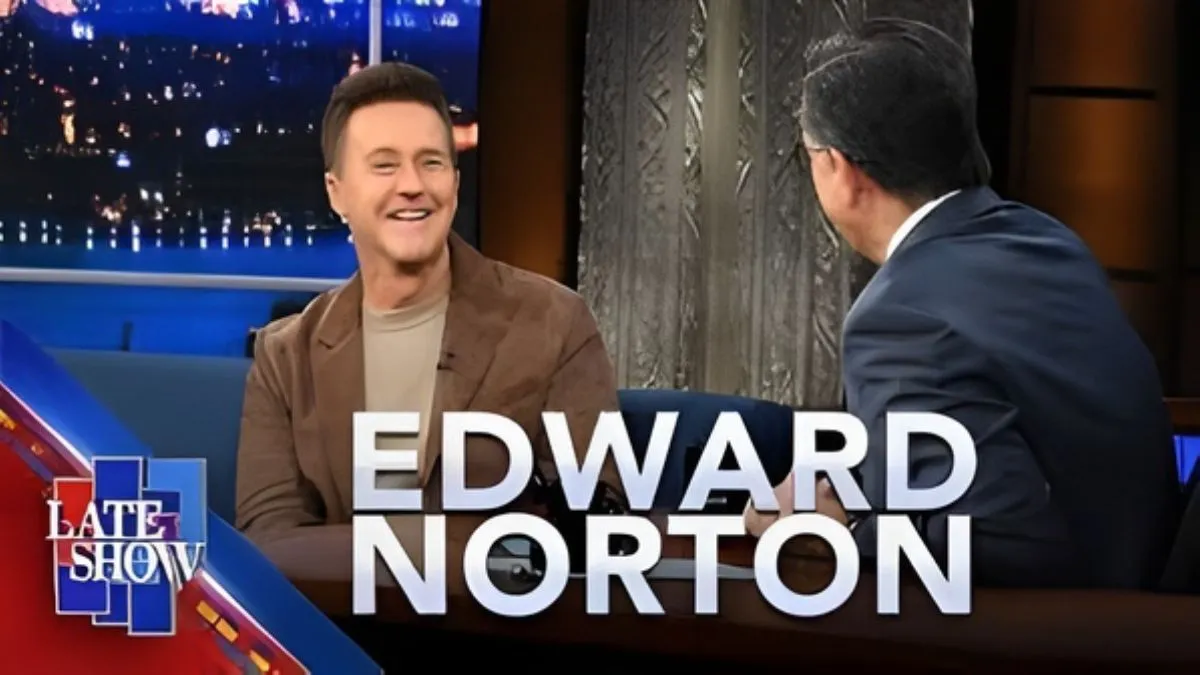 Edward Norton Poetry: A Mesmerizing Late Show Performance