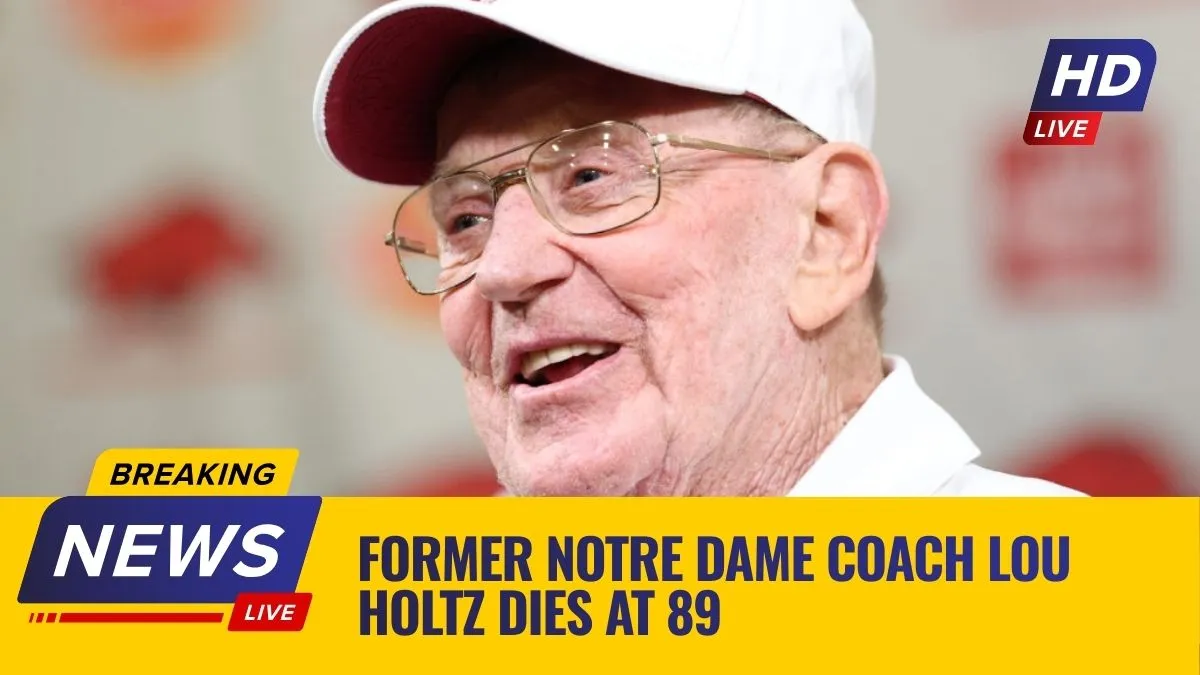 Former Notre Dame Coach Lou Holtz Dies at 89