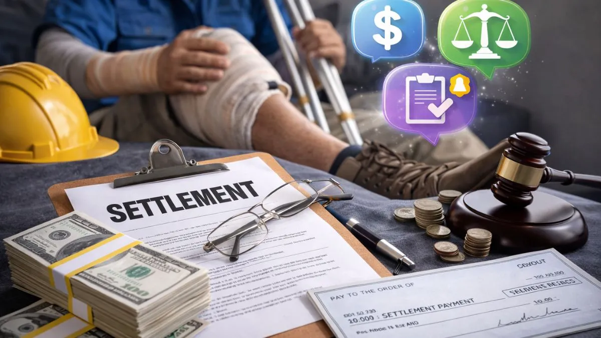 How Much Do You Get for a Workers Compensation Benefits Settlement?