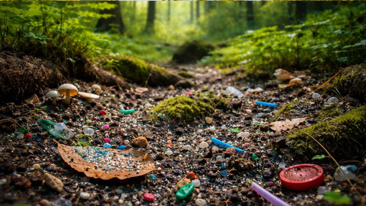 Microplastic Pollution: Hidden Plastic Buildup in Forest Ecosystems