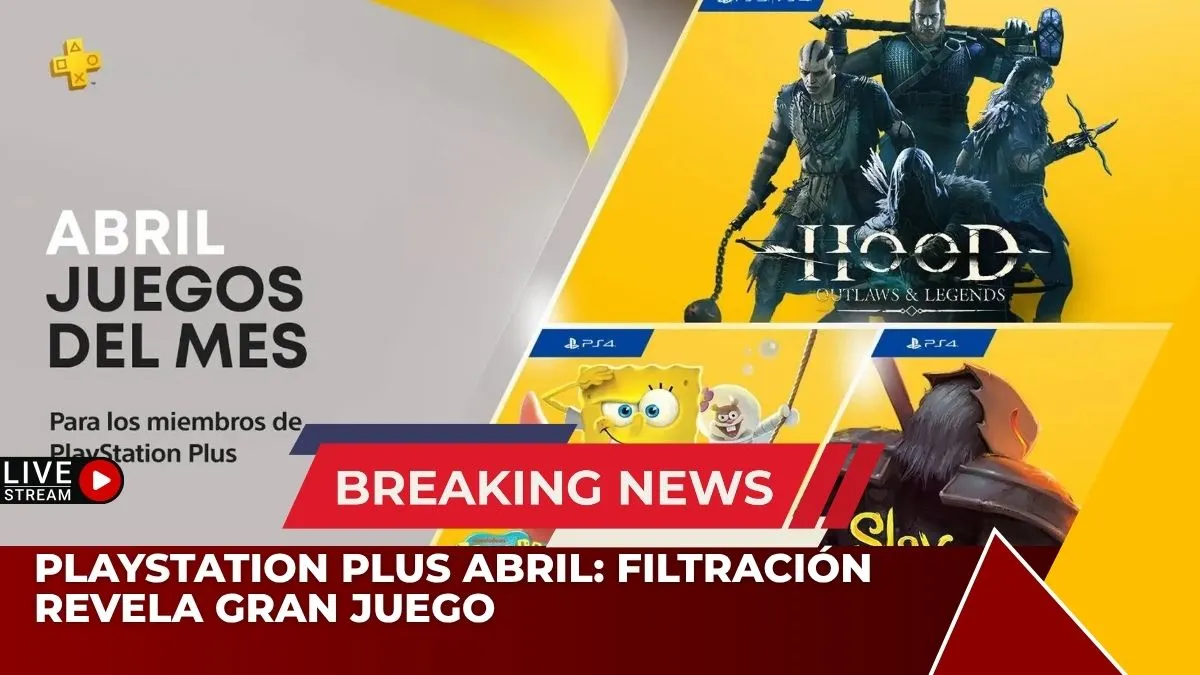 PlayStation Plus Abril: Filtración revela gran juego