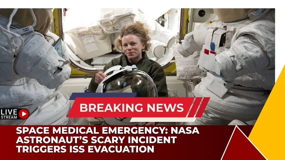 Space Medical Emergency: NASA Astronaut’s Scary Incident Triggers ISS Evacuation