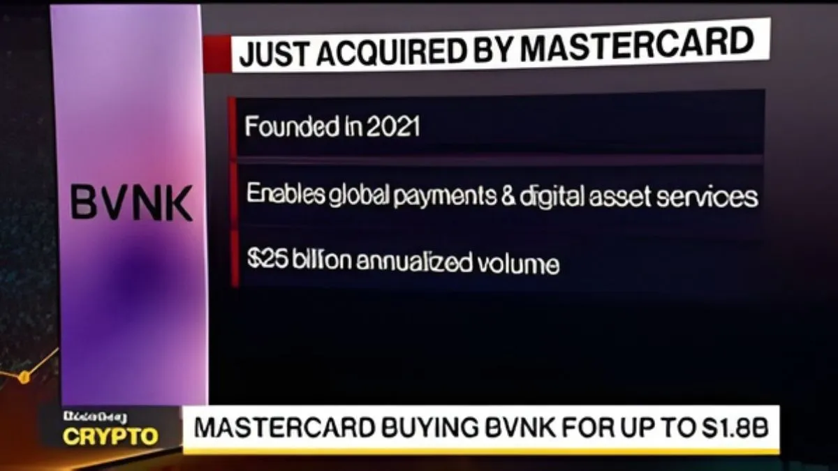 Stablecoin Acquisition: Mastercard to Buy BVNK in $1.8B Deal
