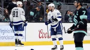 Kucherov Hat Trick Leads Lightning to Dominant Win Over Kraken