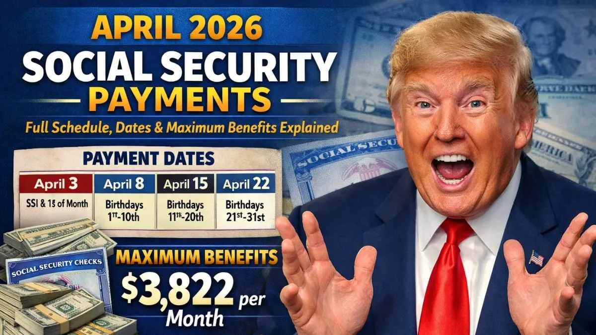 April 2026 Social Security Payments: Full Schedule, Dates & Maximum Benefits Explained