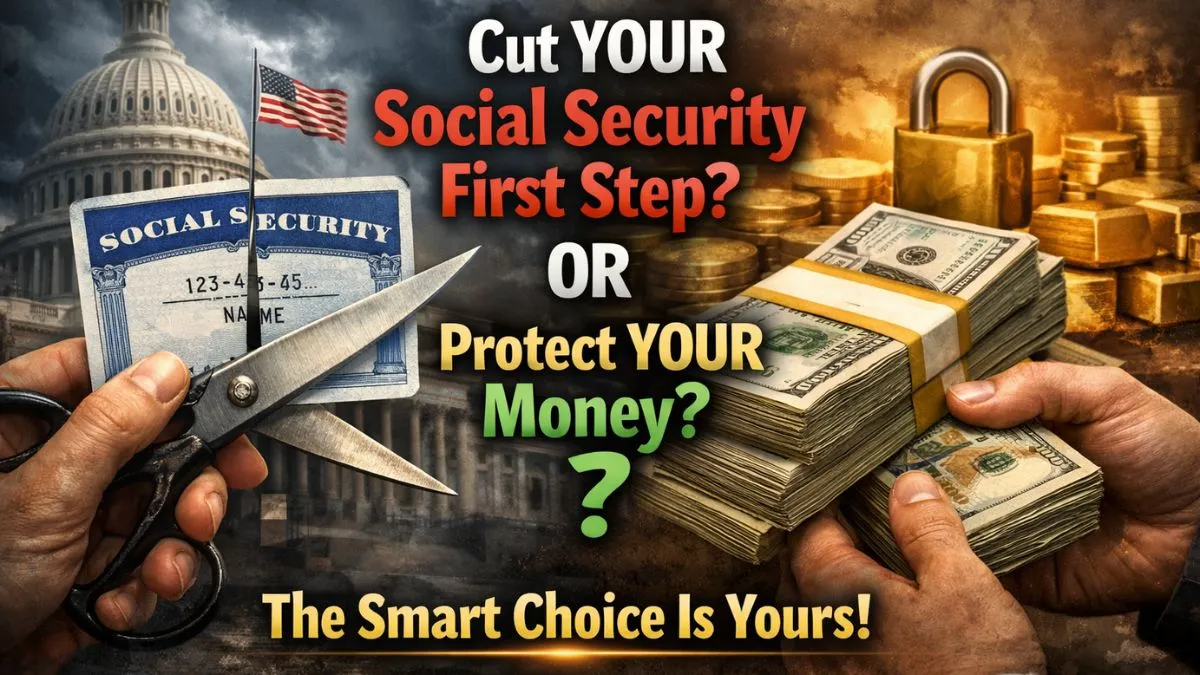 Cut YOUR Social Security First Step? Or Protect YOUR Money? The Smart Choice Is Yours!