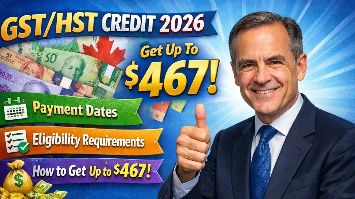 GST/HST Credit 2026: Payment Dates, Eligibility & How to Get Up to $467