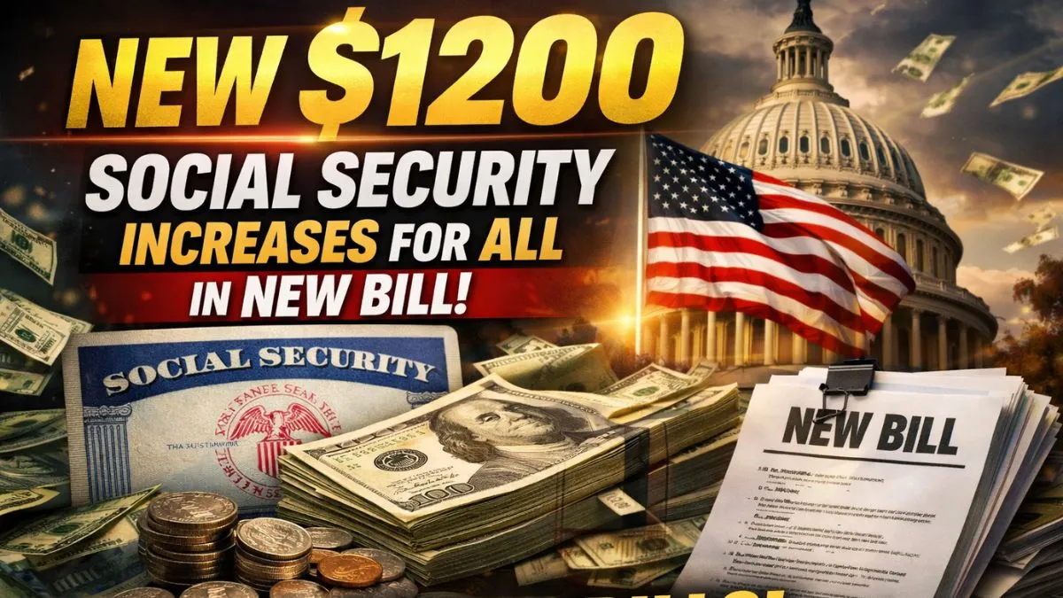 New $1200 Social Security Increases for All in New Bill! 5 New Bills!