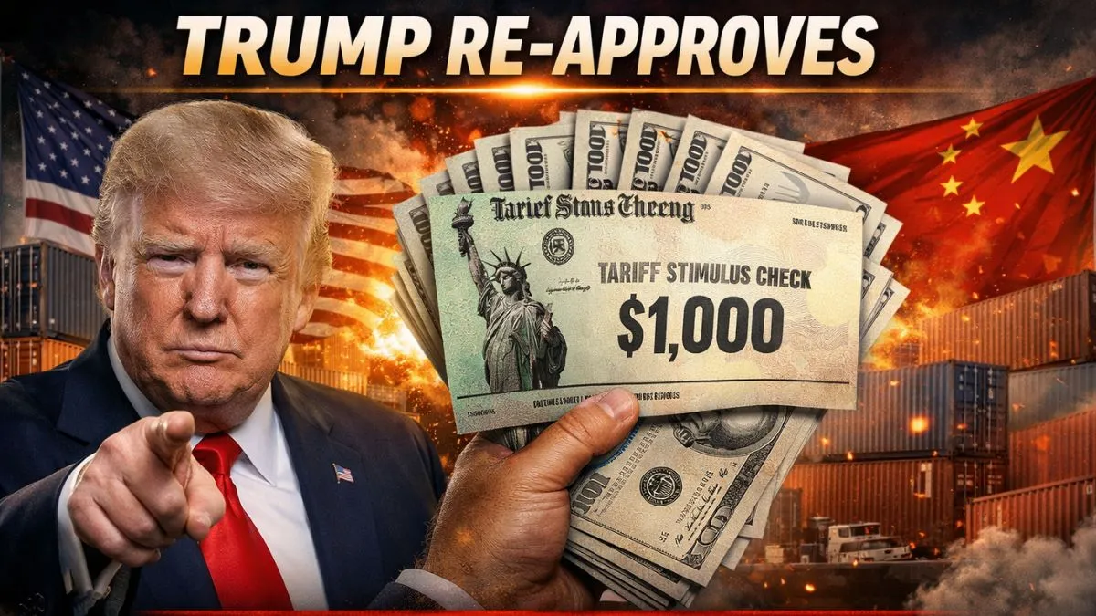 Trump Re-Approves $1000 Tariff Stimulus Checks! Tariff Check Update
