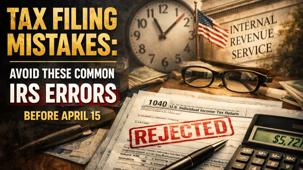 Tax Filing Mistakes: Avoid These Common IRS Errors Before April 15